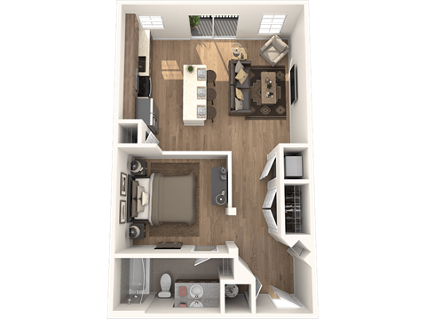 The Stono Floor Plan at The Standard, Charleston, SC